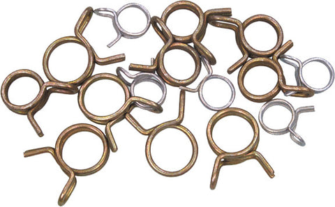 HELIX WIRE HOSE CLAMPS 15/PK SELF TENSIONING ASSORTED SIZE 111-1511