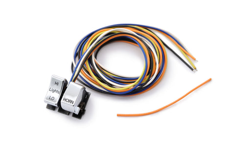 HARDDRIVE DIMMER/HORN SWITCH ASSY CHROME 82-95 85115