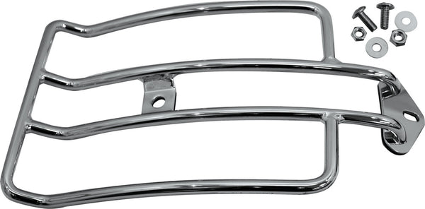 HARDDRIVE SOLO LUGGAGE RACK CHROME 06-17 SOFTAIL W/ 200MM TIRE C77-0081