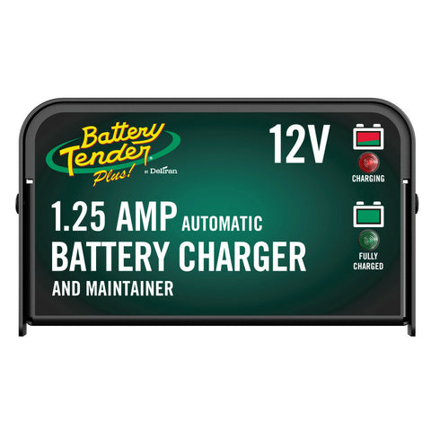 BATTERY TENDER PLUS 1.25 AMP 12 VOLT CHARGER 021-0128