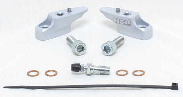 HELIBARS HANDLEBAR RISERS SILVER BMW HR05160