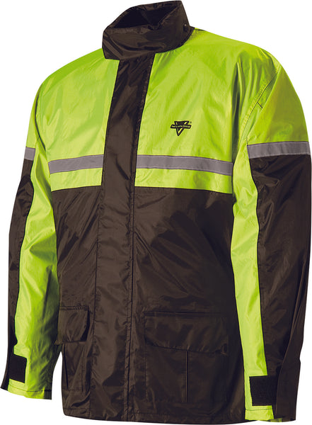 NELSON-RIGG SR-6000 STORMRIDER RAIN SUIT BLACK/HI-VIS 4X SR-6000-HVY-07-4XL