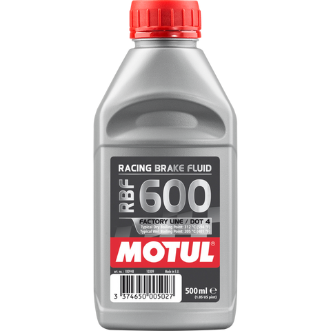 MOTUL RBF 600 RACING BRAKE FLUID 500ML 100949