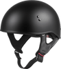GMAX HH-45 HALF HELMET NAKED MATTE BLACK LG H145076