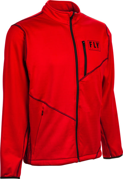 FLY RACING MID-LAYER JACKET RED LG 354-6321L
