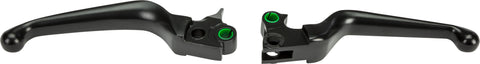 HARDDRIVE SMOOTH LEVER SET BLK BIG TWIN 96-16  XL 96-03 053120