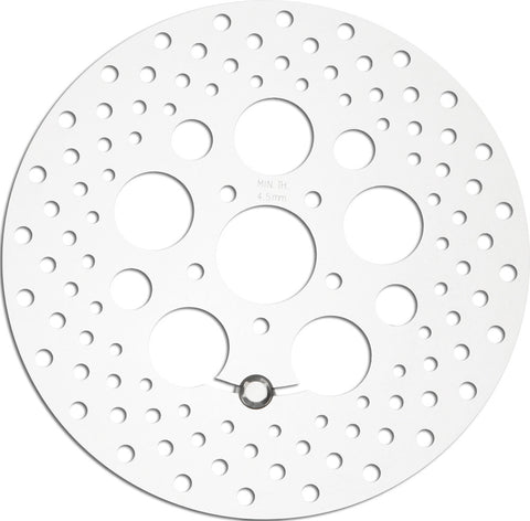 HARDDRIVE SS DRILLED FR ROTOR 11.8 POLISHED TOURING 08-13 11-062