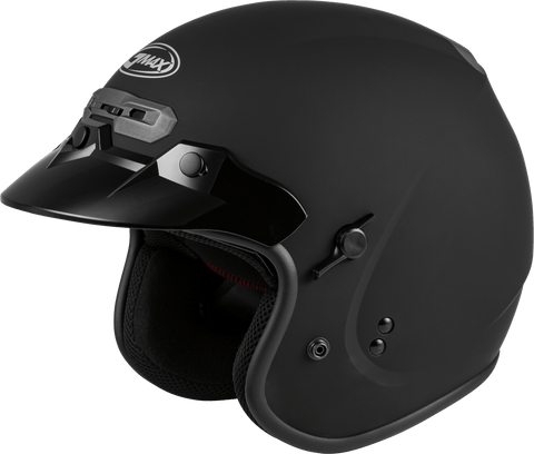 GMAX GM-32 OPEN-FACE HELMET MATTE BLACK LG G1320076