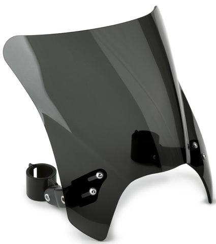 NATIONAL CYCLE MOHAWK WINDSHIELD DARK TINT BLACK HARDWARE N2835-002