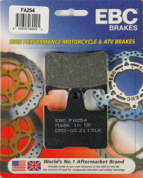 EBC BRAKE PADS FA254