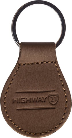 HIGHWAY 21 KEY CHAIN BROWN #6049 489-99~81
