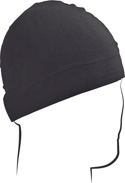ZAN HELMET LINER NYLON DOME BLACK ND001