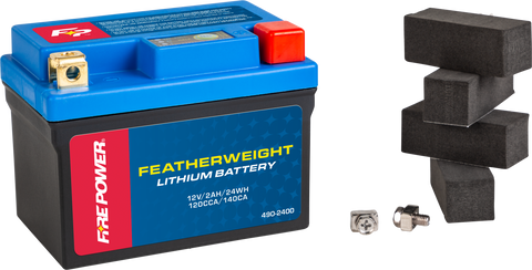 FIRE POWER FEATHERWEIGHT LITHIUM BATTERY 120 CCA 12V/24WH HJTZ5SL-FP-B