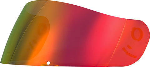 FLY RACING REVOLT FACESHIELD RED MIRROR XD-01-RED