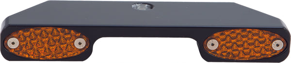 PRO ONE TURN SIGNAL BAR W/AMBER LED NARROW GLIDE BLK 909101B