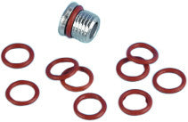 JAMES GASKETS GASKET ORING DRAIN PLUG DYNA SOFTAIL TOURING 10/PK 11324