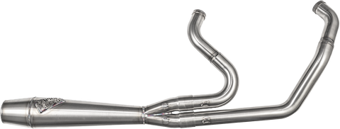 SAWICKI 2IN1 M8 SOFTAIL CANNON BRUSHED SS 930-01202-B-SE