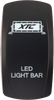 XTC POWER PRODUCTS DASH SWITCH ROCKER FACE LED LIGHT BAR SW00-00101004