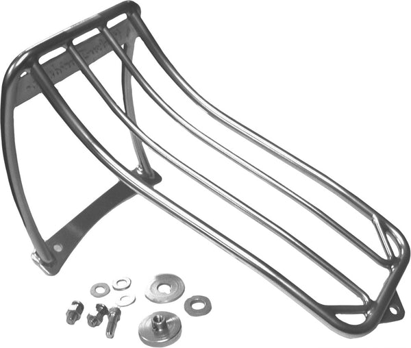 HARDDRIVE LUGGAGE RACK CHROME FXST/ FXSTS/FXSTB BOBTAIL FEND 77-0059