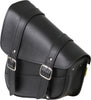 WILLIE & MAX BLACK SYN LEATHER SWINGARM BAG 10.5