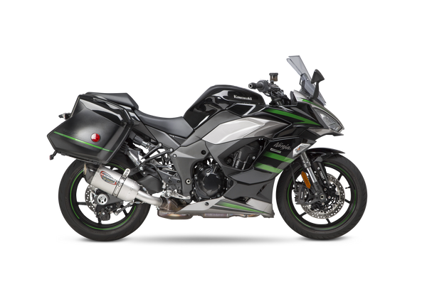 YOSHIMURA EXHAUST STREET ALPHA SLIP-ON SS/SS KAW 14161BP520