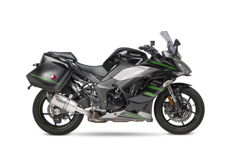 YOSHIMURA EXHAUST STREET ALPHA SLIP-ON SS/SS KAW 14161BP520