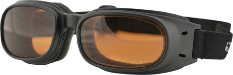 BOBSTER PISTON SUNGLASSES W/AMBER LENS BPIS01A