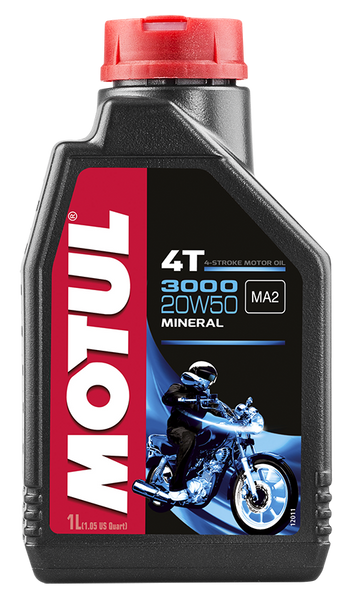 MOTUL 3000 PETROLEUM OIL 20W50 1 LT 107318