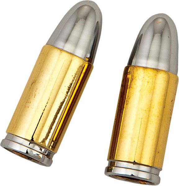 HARDDRIVE VALVE STEM CAPS GOLD BULLET W99-6210G