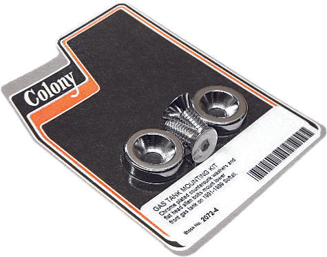COLONY MACHINE GAS TANK MOUNT KIT SOFTAIL 91-99 2072-4