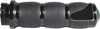 AVON VELVET AIR GRIPS W/CABLE THROTTLE BOSS BLACK AIR-96-BOSS