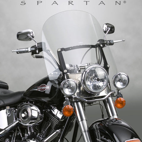 NATIONAL CYCLE SPARTAN WINDSHIELD CLEAR QUICK RELEASE 18.5