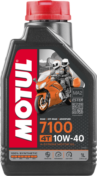 MOTUL 7100 SYNTHETIC OIL 10W40 LITER 104091