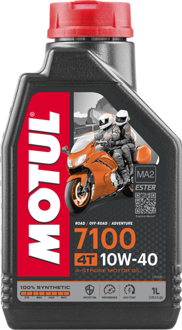MOTUL 7100 SYNTHETIC OIL 10W40 LITER 104091