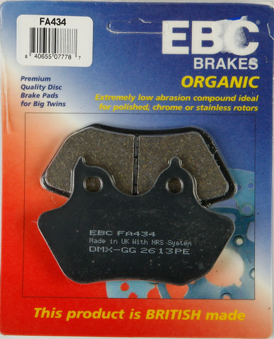 EBC BRAKE PADS FA434