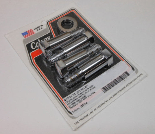 COLONY MACHINE SHOCK MNT KIT SOFTAIL 84-99 2573-4