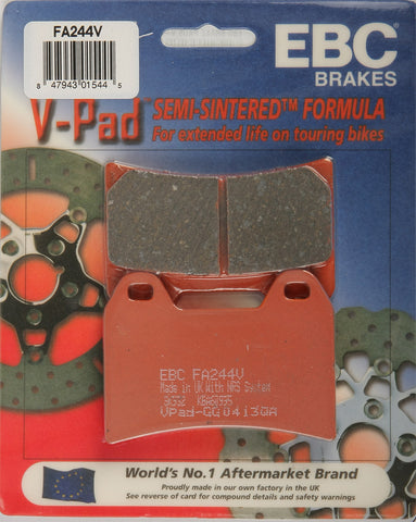 EBC BRAKE PADS V-SERIES FA244V