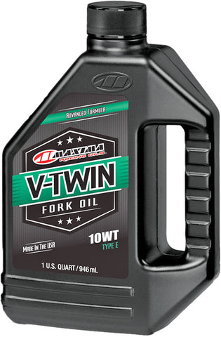 MAXIMA V-TWIN TYPE E FORK OIL 10WT 32OZ 50-02901