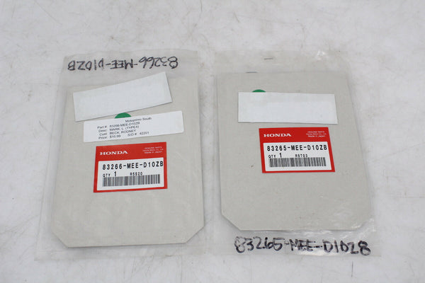 Left Right Badge Emblem Gas Tank Honda CBR600RR 05-06 OEM