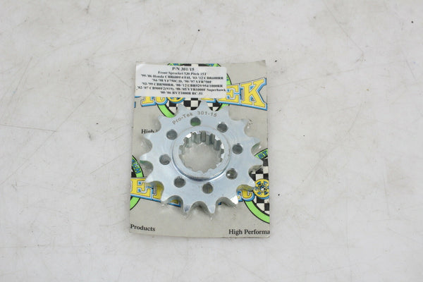 Pro-Tek Front Countershaft Sprocket 530 15T Honda RVT1000R RC51 02-06