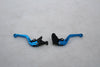 Aftermarket Lever Set Clutch Brake Adjustable Kawasaki ZX10R Ninja 04-05