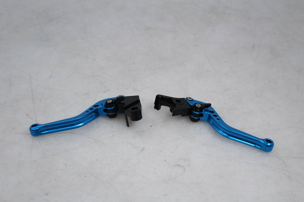 Aftermarket Lever Set Clutch Brake Adjustable Kawasaki ZX10R Ninja 04-05