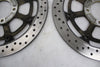 Front Right Left Brake Rotors Set Suzuki GSXR600 97-00 OEM