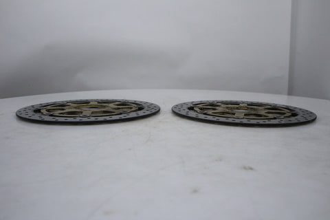 Front Right Left Brake Rotors Set Suzuki GSXR600 97-00 OEM