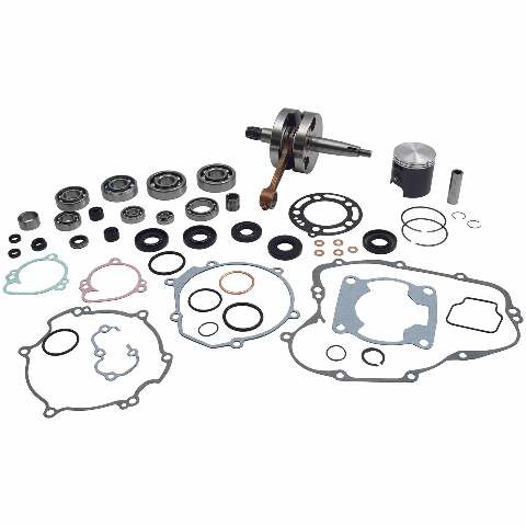WRENCH RABBIT COMPLETE ENGINE REBUILD KIT OS PISTON +0.5MM KAW/SUZ WR00022