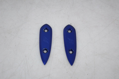 Driven Left Right Mirror Block-Offs Set Yamaha YZF-R3 15-19