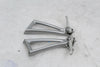 Left Right Passenger Footpeg Bracket Set Yamaha YZF-R6 08-16 OEM