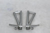 Left Right Passenger Footpeg Bracket Set Yamaha YZF-R6 08-16 OEM