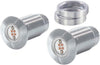 BAGGERNATION LIGHTNING BOLTZ AMBER LED CHROME BOLTS-AMB-C