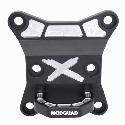 MODQUAD REAR DIFFERENTIAL PLATE WITH HOOK BLACK CAN CA-X3-RDH-BLK